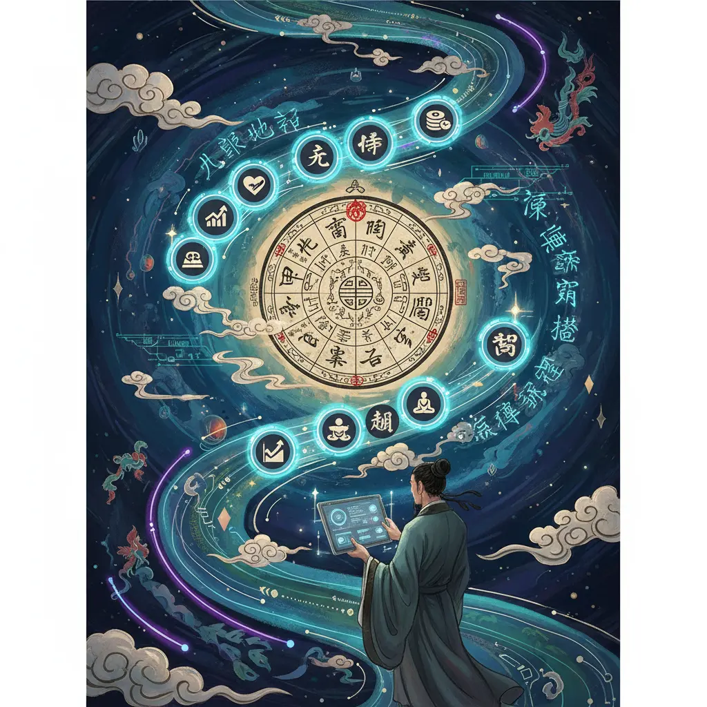 流年運程 - 八字命盤分析