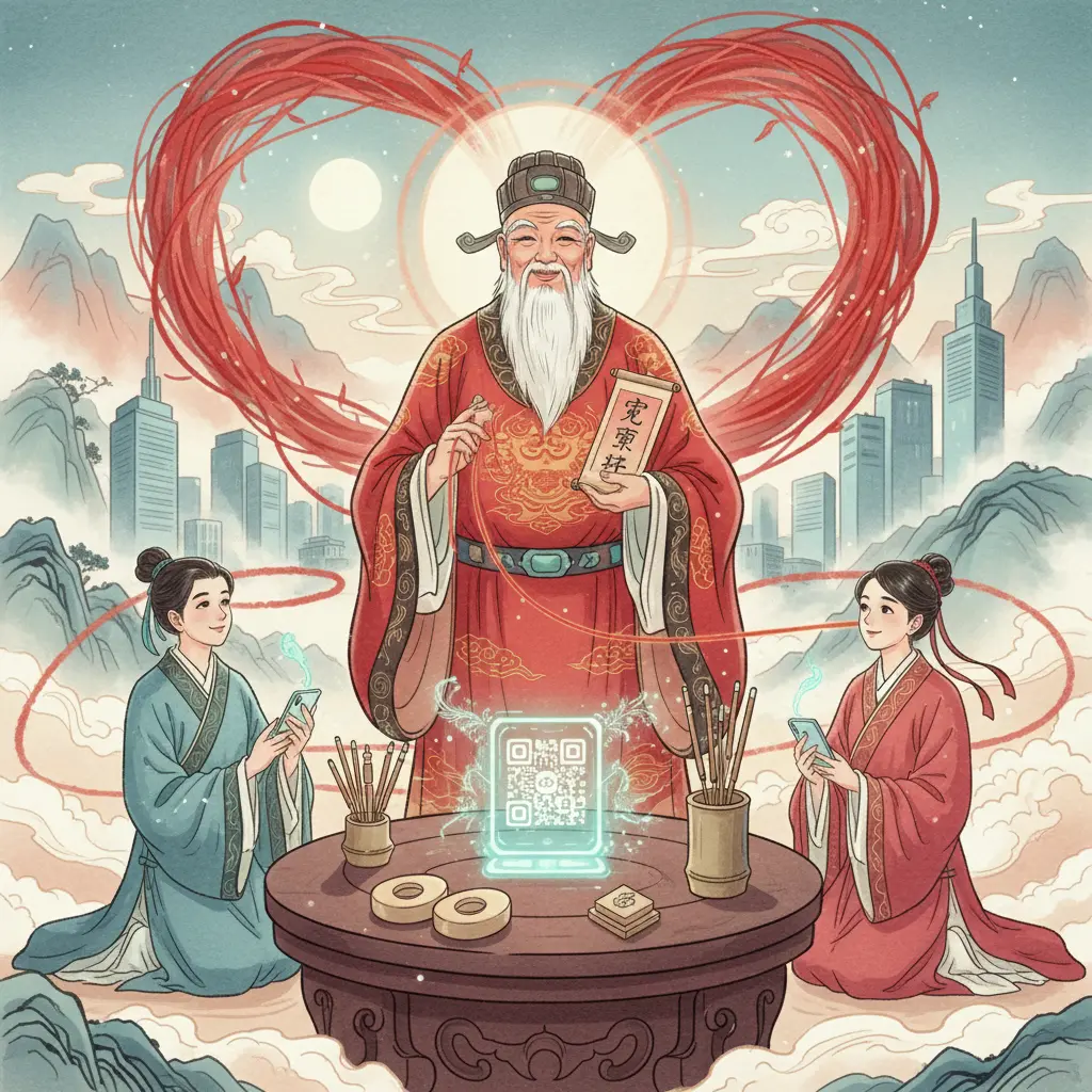 道教問神 - 月老