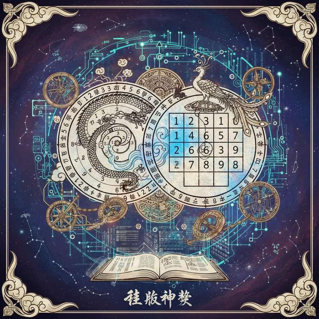 鐵版神數 - 河圖洛書