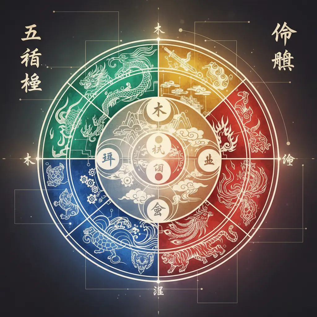 五行平衡 - 命盤