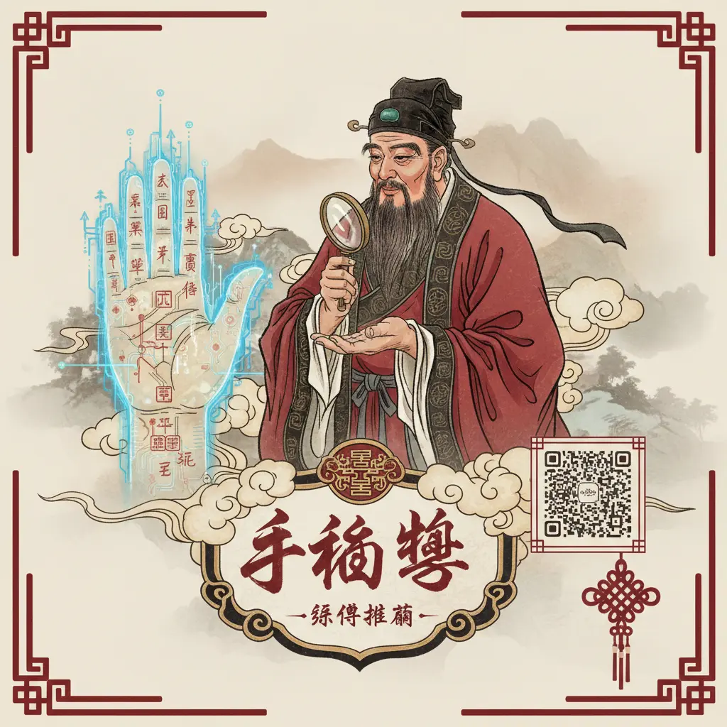 算命師傅推薦 - 手相學