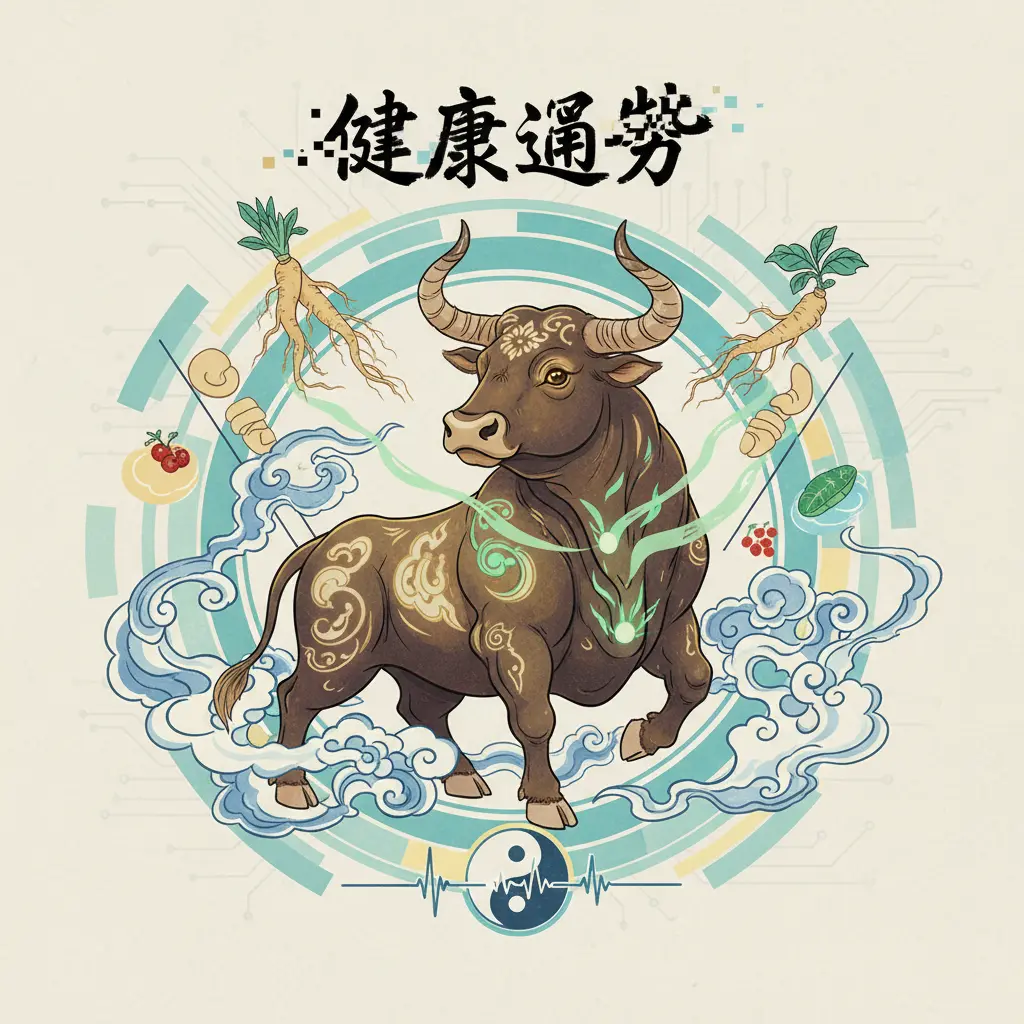 健康運勢 - 生肖牛