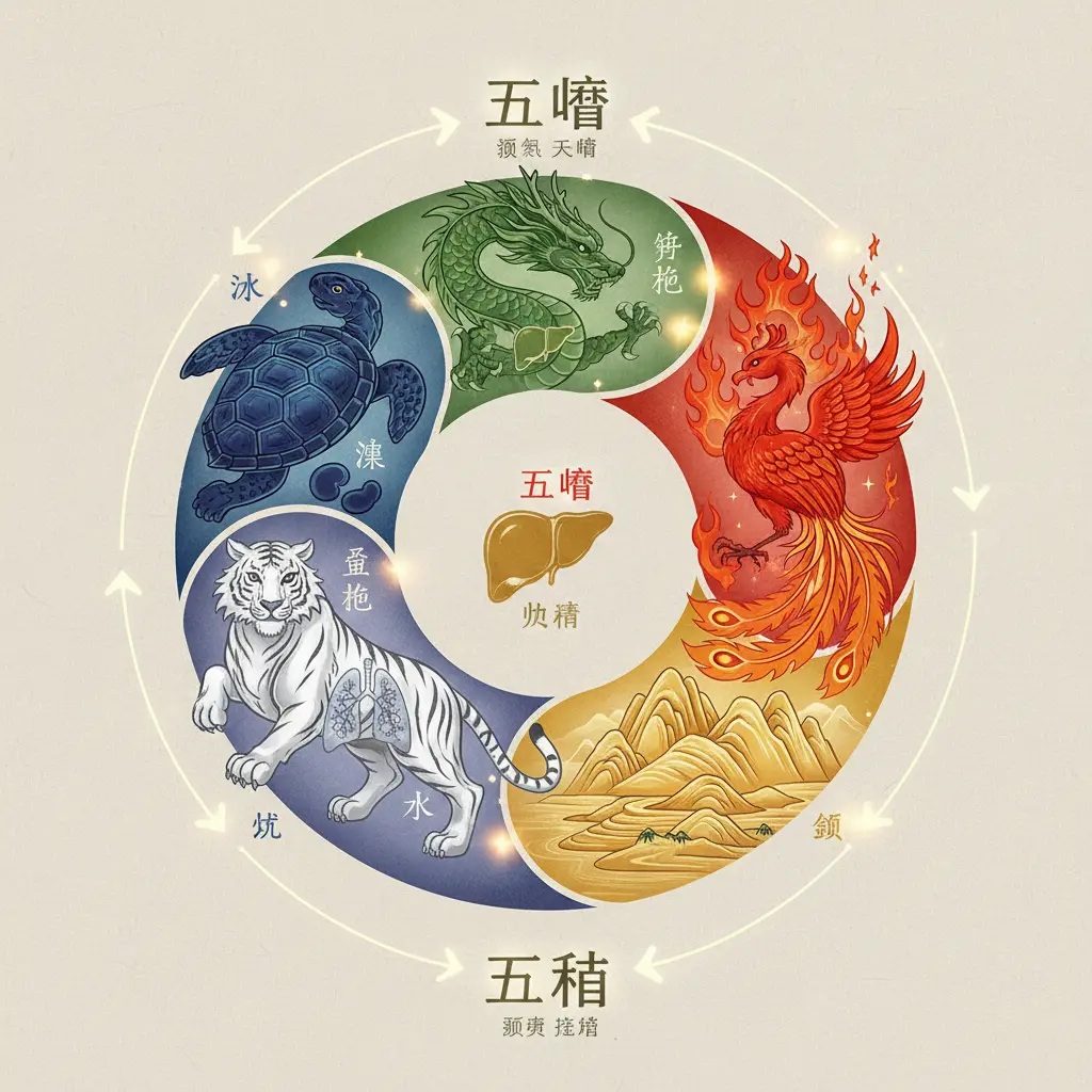 五行 - 五臟