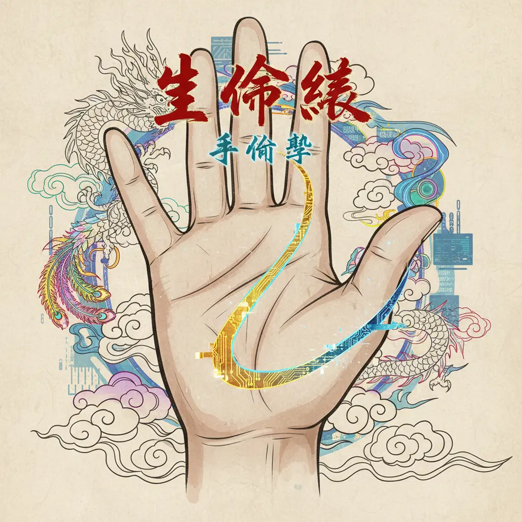 手相學 - 生命線