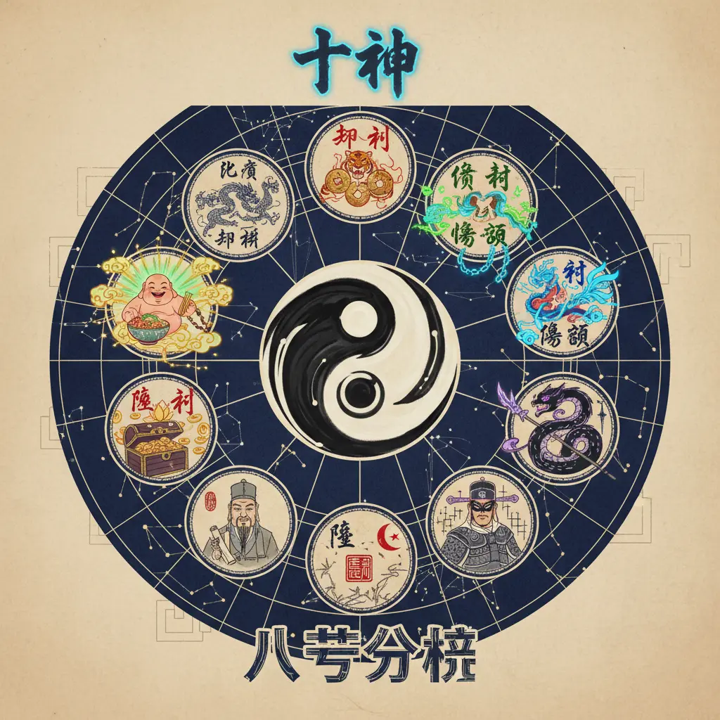 八字分析 - 十神