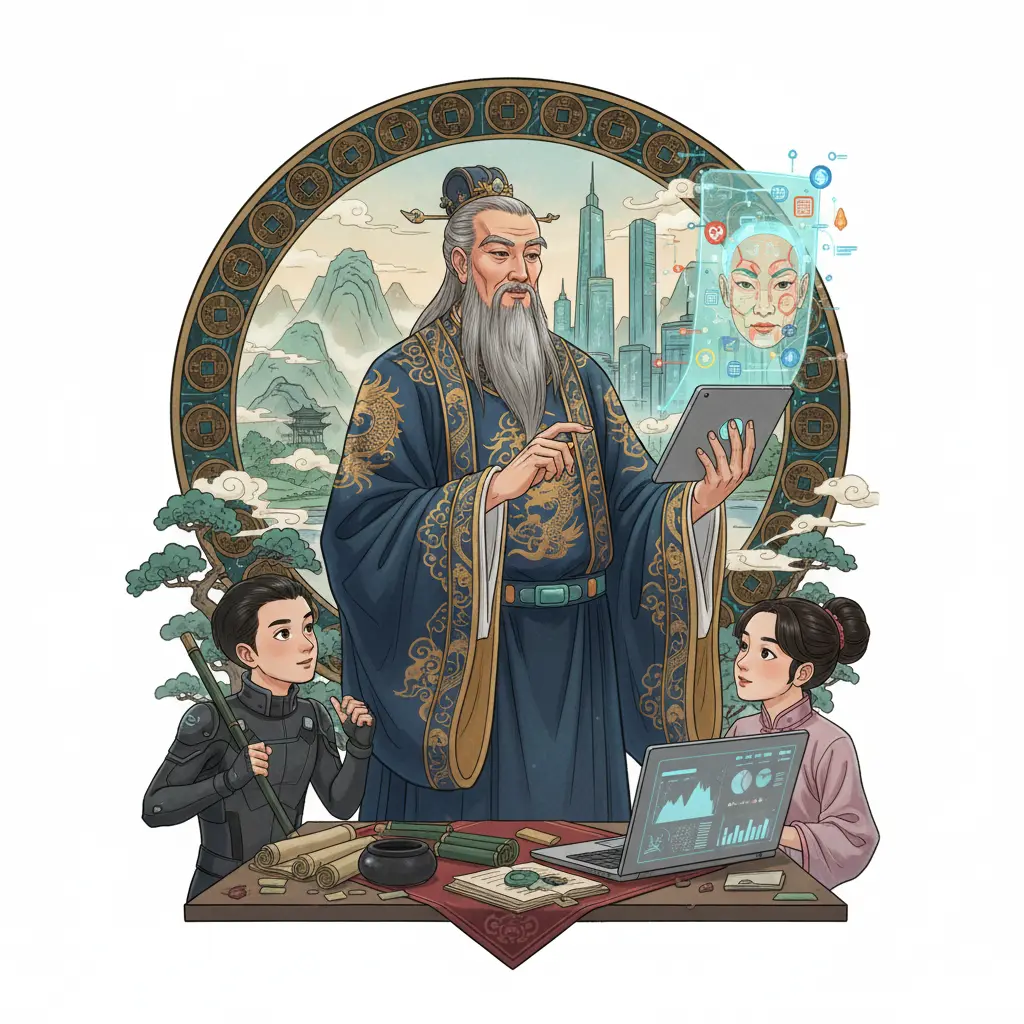 面相學 - 算命師