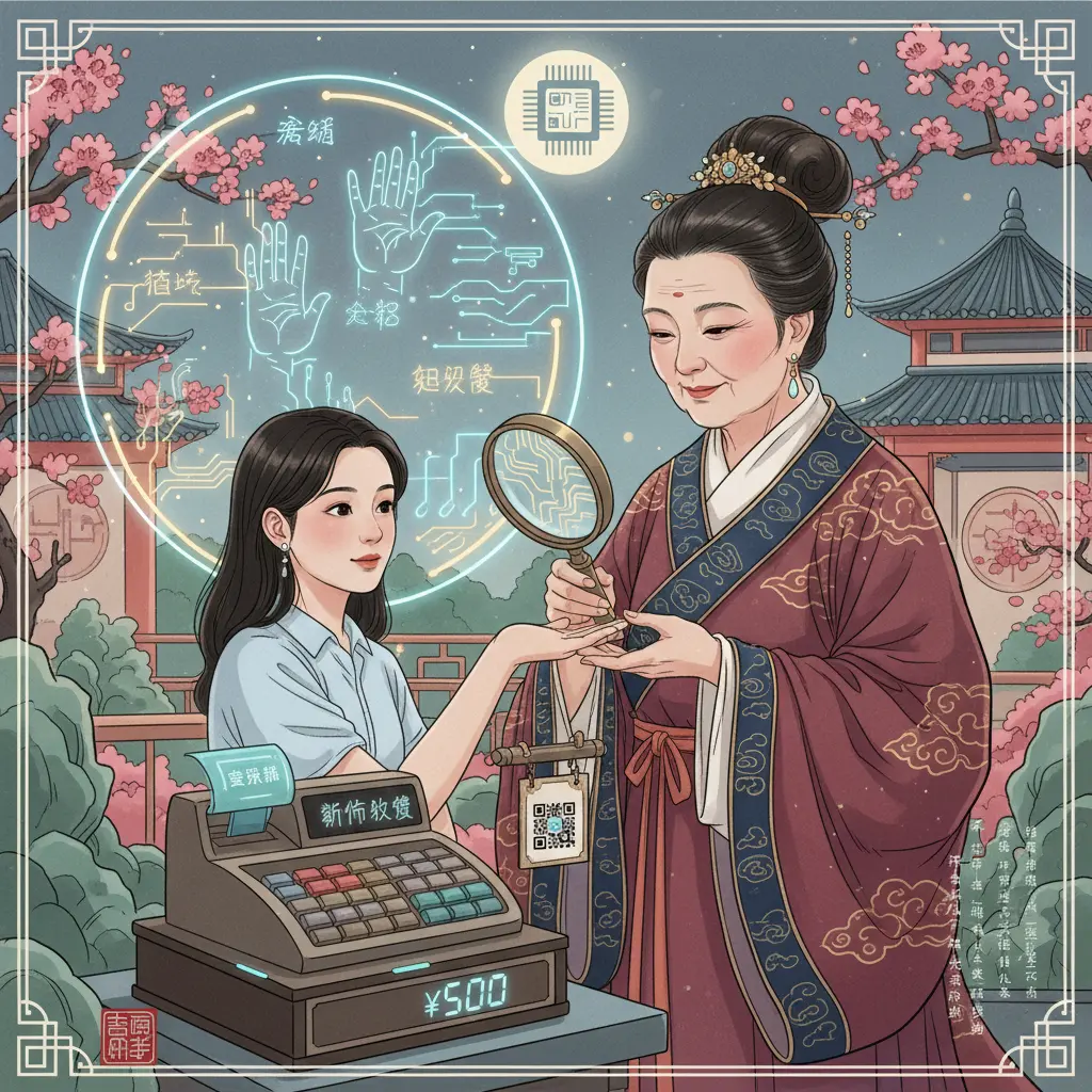 算命收費 - 手相學