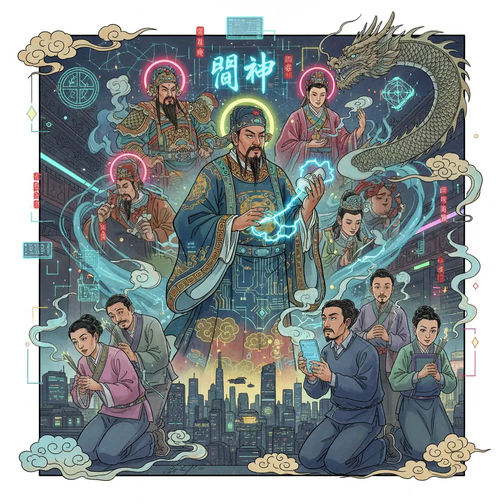 道教問神 - 民間信仰