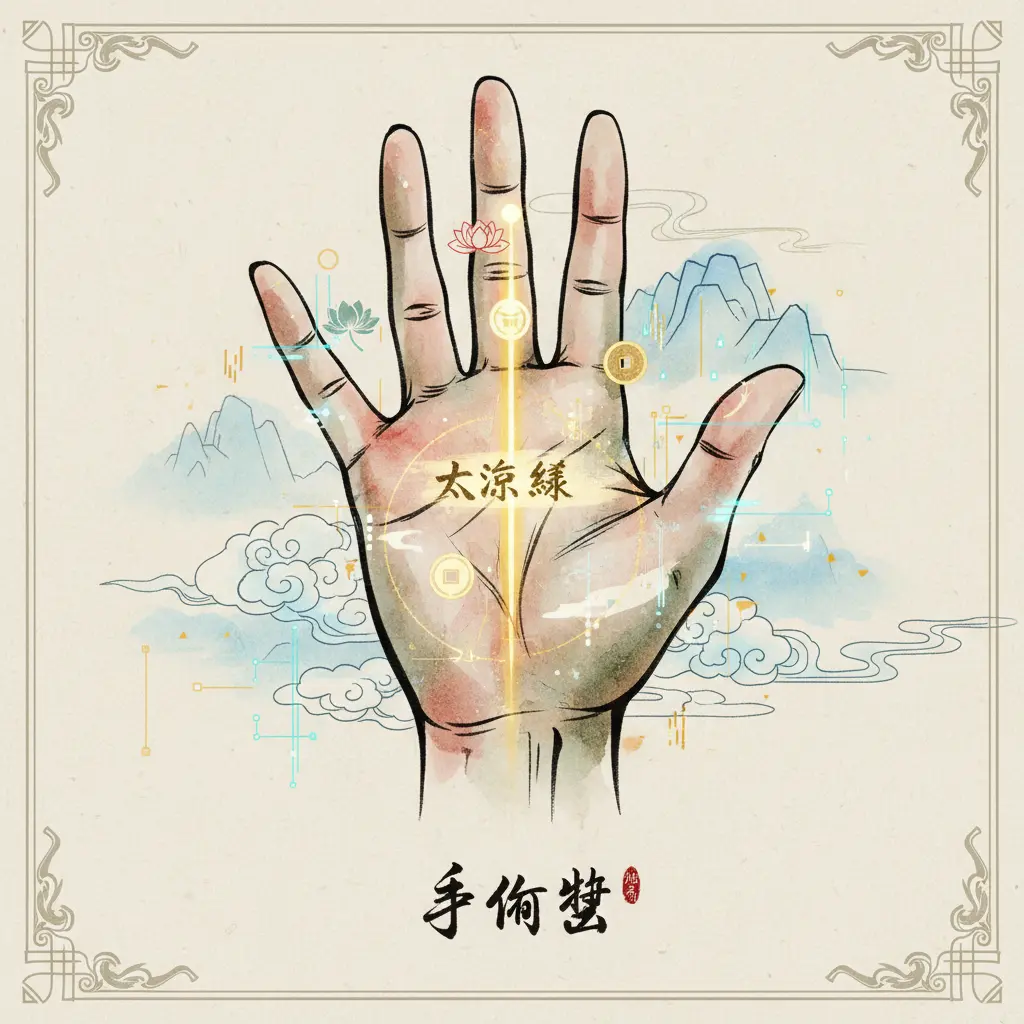 手相學 - 太陽線
