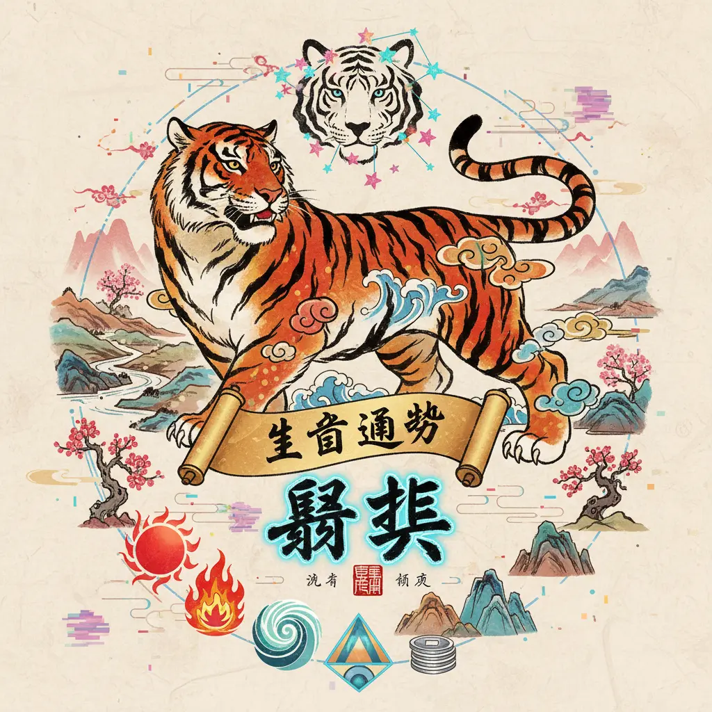 生肖運勢 - 屬虎