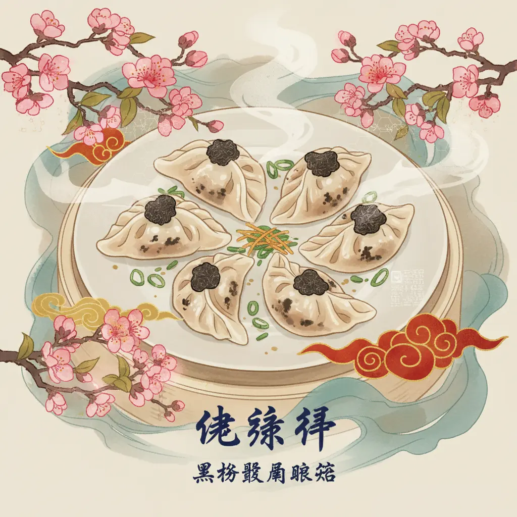 陳師傅 - 黑松露鳳眼餃